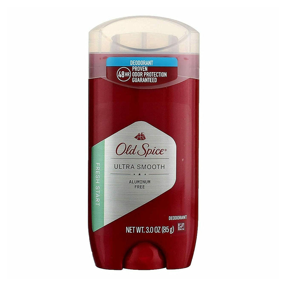 Old Spice Ultra Smooth Deodorant for Men, Aluminum Free, Fresh Start, 3 Oz